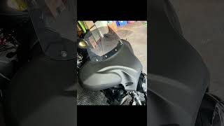 38” Batwing Fairing Windshield Install  Kawasaki Vulcan S 650 kawasakivulcans650 motorcyclelife [upl. by Territus]