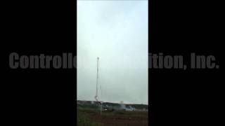 US Coast Guard LORANC Navigation Tower  St Paul  Controlled Demolition Inc [upl. by Oirevlis]