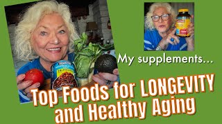 How Many of These Top 14 AntiAging Foods Are in Your Diet  My Supplements at 87 [upl. by Gibbon687]