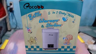 Cocobb 5 in 1 Baby Milk Bottle Warmer amp Sterilizer  mljromesaint [upl. by Donaldson]