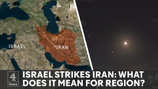 Israel launches retaliatory airstrikes on Iran [upl. by Niro]