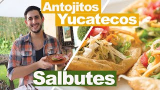 ✅Receta de Salbutes  TRADICIONALES Yucatecos  ANTOJITOS😍 [upl. by Harriet923]