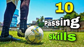 10 Best Football Passing Skills to Learn [upl. by Merlin842]