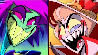 Lucifer Vs Alastor Comic Dubs Hazbin Hotel [upl. by Nediarb277]