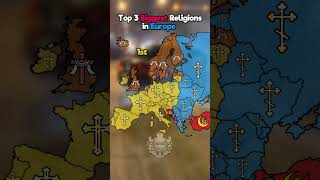 Top 3 biggest religions in Europe RomanianNationalistRCGIA s video [upl. by Haleelahk]