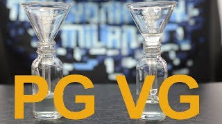 Difference PG vs VG Ejuice Safe Side Effects [upl. by Yreva]