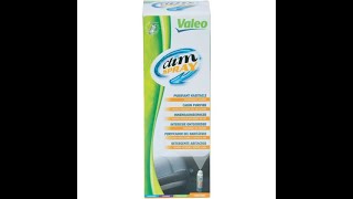 NETTOYANT ASSAINISSANT ET PURIFIANT CLIM ET HABITACLE VOITURE  VALEO CLIMSPRAY 698899 [upl. by Nollat]