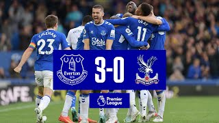 EVERTON 30 CRYSTAL PALACE  Premier League highlights [upl. by Hutton22]