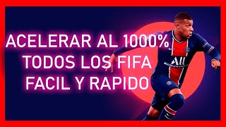 🚀ACELERAR CUALQUIER FIFAOPTIMIZACIONES INTERNAS FACIL Y RAPIDODentro del juego DESDE FIFA 15 AL21 [upl. by Rybma]