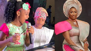 HEAR WHAT MORAYO AFOLABIBROWN CHILDREN SAID ABOUT HER AT BOOK LAUNCH [upl. by Zanlog]