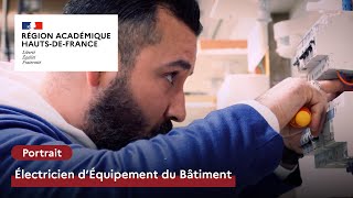 Électricien déquipement du bâtiment  Formation [upl. by Yatnuahc]