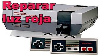 Como Reparar Consola Nintendo NES Luz Roja Parpadeante [upl. by Werby]