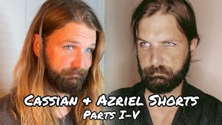 Cassian amp Azriel Shorts  Parts 15 ACOTAR [upl. by Emmer]