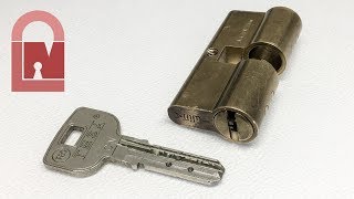 TESA T80 Assa Abloy Dimple Lock Pick and Gut [upl. by Onailerua]