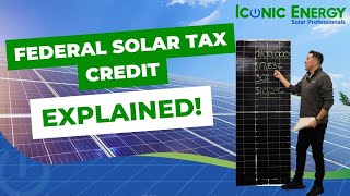 How the Federal Solar Tax Credit Works [upl. by Crary]