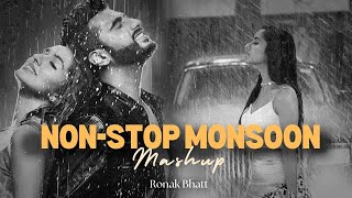 NonStop Monsoon Bollywood Mashup 2024  Monsoon Songs  Rainy long drive songs Arijit Singh Mashup [upl. by Golliner]