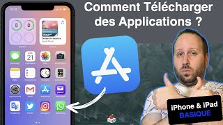 Comment Télécharger et installer des Applications sur iPhone et iPad [upl. by Inafetse]