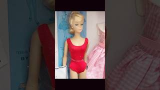 🍀 Búp bê silkstone 2009 Mattel bản kỷ niệm 1964🍀 Barbie My Favorite Swirl Ponytail Doll [upl. by Dyna]