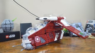 Is This The Best Clone Wars Set Of 2023  Coruscant Guard Gunship  Chase [upl. by Blim789]