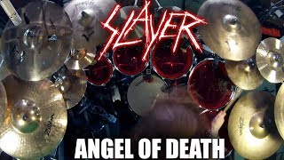 Slayer  quotAngel of Deathquot  DRUMS [upl. by Dnar]