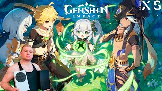 СТРИМ GENSHIN IMPACT НА XBOX SERIES S И XBOX SERIES X СМОТРИМ ИГРУ ВМЕСТЕ ИГРАЮ ВПЕРВЫЕ [upl. by Nemracledairam]