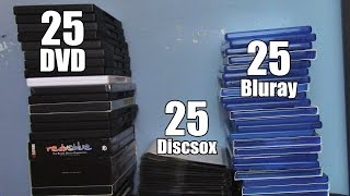 MMDesigns Discsox BluRay amp DVD Sleeves Review [upl. by Novyaj367]