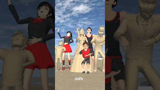 sand doll match😱mio di remehkan sakuraschoolsimulator sakura [upl. by Geier]