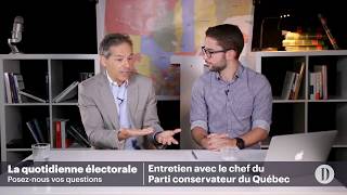 La quotidienne électorale le Parti conservateur du Québec [upl. by Remle]