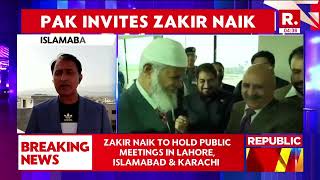 Radical Islamic Preacher Zakir Naik Lands in Pakistan to Deliver Lectures in Major Cities [upl. by Tabib]