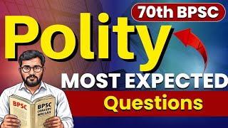 Most expected questions of polity for 70thBPSC I 70thBPSC I BPSC I [upl. by Haletta296]