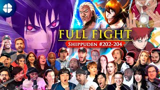 Sasuke VS KAGES 30 People React 🔥 🇯🇵 Shippuden 202204 FULL FIGHT ナルト 疾風伝 海外の反応 [upl. by Nyhagen]