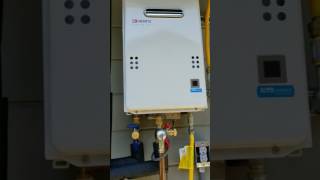 Tankless water heater 12 gas line [upl. by Spoor]