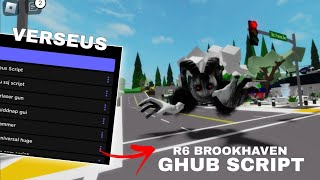 Roblox Verseus Ghub v13 Gui Brookhaven R6 Script  Arceus X [upl. by Ellehcrad356]