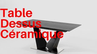 Table céramique force b à prix canon [upl. by Retrak257]