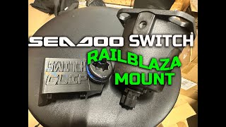 Seadoo switch railblaza mount [upl. by Eneleuqcaj]