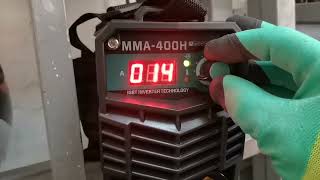 Meakida 400A MMA welding machinery with IGBT Technology [upl. by Dash683]