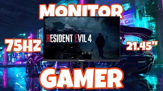 MONITOR GAMER de 75 Hz  UNBOXING amp REVIEW  Monitor Janus 2145quot [upl. by Eilasor]