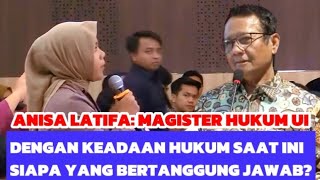 PROF MAHFUD MD MENJAWAB PERTANYAAN MAHASISWA UNIVERSITAS INDONESIA [upl. by Sachs]