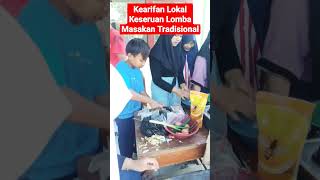 Melestarikan Kearifan Lokal Budaya di Gunung Kendeng Pati  Kemeriahan Lomba Memasak di Sekolah [upl. by Thomasine]