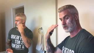 How To Beard  2  Neck and Cheek Lines [upl. by Dirgni]