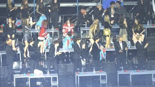 Reaction to 아이콘iKon 음원대상앵콜 워너원BTS방탄소년단BLACKPINK 블랙핑크 Reaction190105 골든디스크 4k Fancam직캠 [upl. by Kcirdaed]