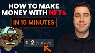 How To Make Money With NFTs As A Beginner In 2022 Easy 15 Minute Guide [upl. by Arreis]