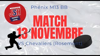 Match 13 novembre vs Chevaliers [upl. by Annil]