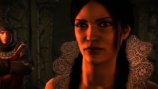 The Witcher 2  Philippa Eilhart getting her Eyes gouged out [upl. by Eenahs]