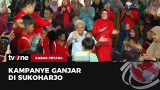 Kampanye di Sukoharjo Ganjar Kunjungi Sanggar Inklusi  Kabar Petang tvOne [upl. by Hamas195]