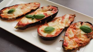 AUBERGINES FARCIES PLAT AU FOUR SANS FRITURE 🍆 AUBERGINES FARCIES  STUFFED EGGPLANT 😍 [upl. by Tomasina]