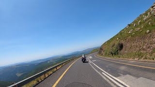 Day 313 South Africa cross country Harley Davidson 2020 scenic landscapes Gods Window 4K [upl. by Anner868]