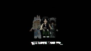 I love you so ItzStar11 Foxytruss roblox edit [upl. by Binni]