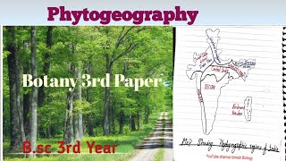 Phytogeography Bsc 3rd Year Botany 3rd Paper Phytogeographical resion in India UmeshBiology [upl. by Girardo155]