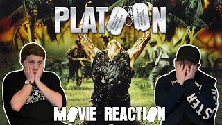 Platoon 1986 MOVIE REACTION FIRST TIME WATCHING [upl. by Fahey]